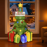 Arbol navideño inflable